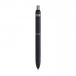 Penna in alluminio e ottone con dettagli eleganti e inchiostro blu color nero quinta vista