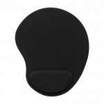Tappetino per mouse in schiuma EVA con cuscinetto per polso color nero prima vista