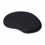 Tappetino per mouse in schiuma EVA con cuscinetto per polso color nero seconda vista