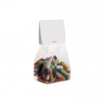 Bastoncini di liquirizia colorati in sacchetto con etichetta color trasparente seconda vista