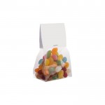 Caramelle Jelly Beans in bustina da 100g con etichetta color trasparente seconda vista