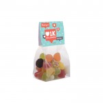 Caramelle gommose Tum Tum in sacchetto con etichetta 100g color trasparente