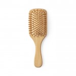 Spazzola per capelli in bambù color naturale