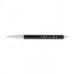 Penna elegante personalizzata con logo color nero vista posteriore
