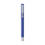 Raffinata Penna roller con logo color blu seconda vista