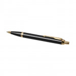 Penna personalizzata con ddettagli in oro color nero seconda vista