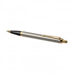 Penna personalizzata con ddettagli in oro color argento seconda vista