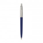 Penna a sfera Parker Jotter Recycled con inchiostro blu color blu mare seconda vista frontale