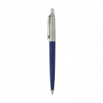 Penna a sfera Parker Jotter Recycled con inchiostro blu color blu mare vista laterale