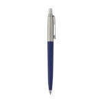 Penna a sfera Parker Jotter Recycled con inchiostro blu color blu mare seconda vista con laterale
