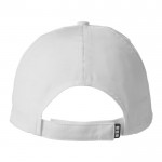 Cappellino sportivo con logo colore bianco 