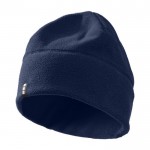 Cappello zuccotto con logo color blu mare