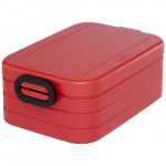 Lunch box con logo da 900 ml color rosso