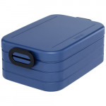 Lunch box con logo da 900 ml color blu marino