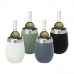 Accessorio per il vino da personalizzare color blu grigiastro seconda vista vari colori