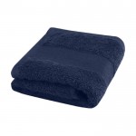 Asciugamano in cotone spesso da 450 g/m² color blu mare