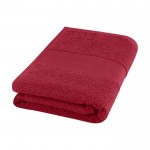 Asciugamano 50 x 100 cm in cotone da 450 g/m² color rosso