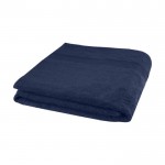 Asciugamano 100 x 180 cm in cotone da 450 g/m² color blu mare