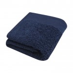 Asciugamano in cotone spesso da 550 g/m² color blu mare