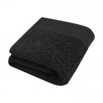 Asciugamano in cotone spesso da 550 g/m² color nero