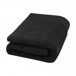 Asciugamano in cotone color nero