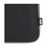 Custodia per computer portatile con tasca color nero vista dettaglio 1