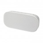 Altoparlante Bluetooth® 5.3 in plastica riciclata 5W e IPX5 color bianco seconda vista
