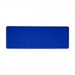 Tappetini per yoga in plastica TPE riciclata antiscivolo color blu seconda vista frontale