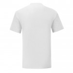 T-shirt in cotone ringspun 150 g/m² colore bianco prima vista