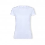 T-shirt bianca da donna in cotone 140g/m² Fruit Of The Loom quinta vista