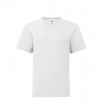 T shirt bimbo personalizzate in cotone 140g/m² colore bianco