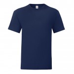 T-shirt in cotone ringspun 150 g/m² colore blu mare