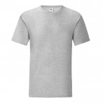 T-shirt in cotone ringspun 150 g/m² colore grigio