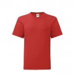 T shirt bimbo personalizzate in cotone 140g/m² colore rosso