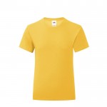 t shirt personalizzate per bambine colore giallo