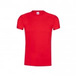T-shirt colorata in cotone 145g/m²della Fruit Of The Loom color rosso prima vista