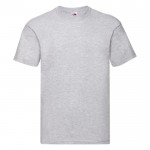 T-shirt colorata in cotone 145g/m²della Fruit Of The Loom color grigio prima vista