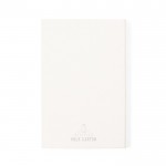 Quaderno ecologico promozionale color bianco sporco sesta vista