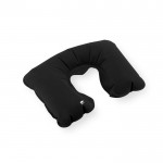 Cuscino gonfiabile per il collo personalizzabile color nero prima vista