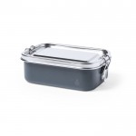 Lunch box da 750ml con coperchio ermetico color grigio prima vista