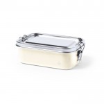 Lunch box da 750ml con coperchio ermetico color beige prima vista