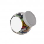 Bastoncini di liquirizia colorati in barattolino da 200ml color bianco seconda vista