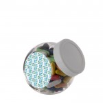 Bastoncini di liquirizia colorati in barattolino da 200ml color bianco vista principale