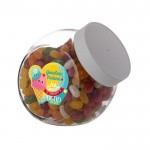 Caramelle in gelatina Jelly Beans in barattolo da 900ml color bianco