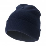 Elegante cappello invernale promozionale color blu mare
