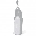 Bottiglietta da 250 ml con ciotola per animali domestici in plastica seconda vista