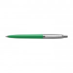 Penna promozionale con custodia inchiostro blu Parker Jotter color verde prima vista