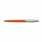 Penna promozionale con custodia inchiostro blu Parker Jotter color arancione prima vista