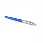 Penna promozionale con custodia inchiostro blu Parker Jotter color blu terza vista