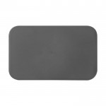 Lunch box personalizzabili con due scomparti color grigio seconda vista